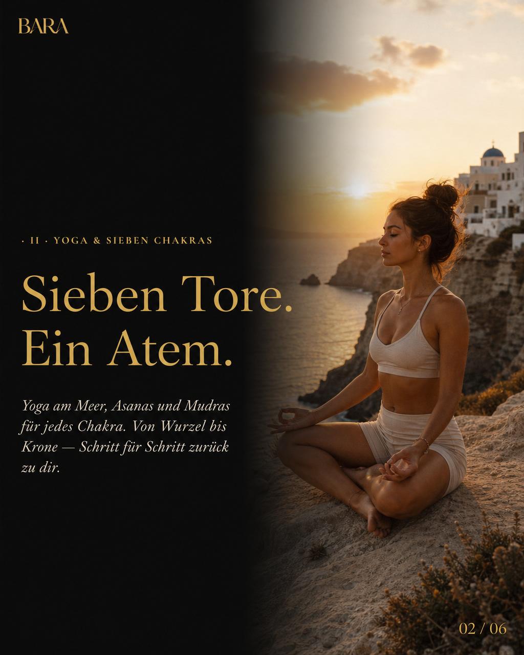 Yoga am Meer